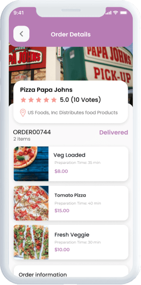 Food Ordering App