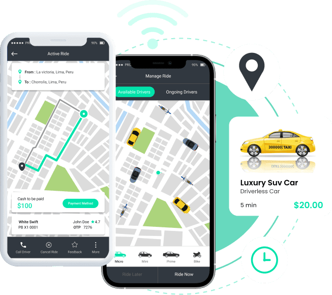 Ride & Rental App